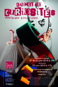 Cabinet des curiosités- spectacle danse-théâtre - Irena Tatiboit -Artiste peintre, chorégraphe et éditrice à Strasbourg