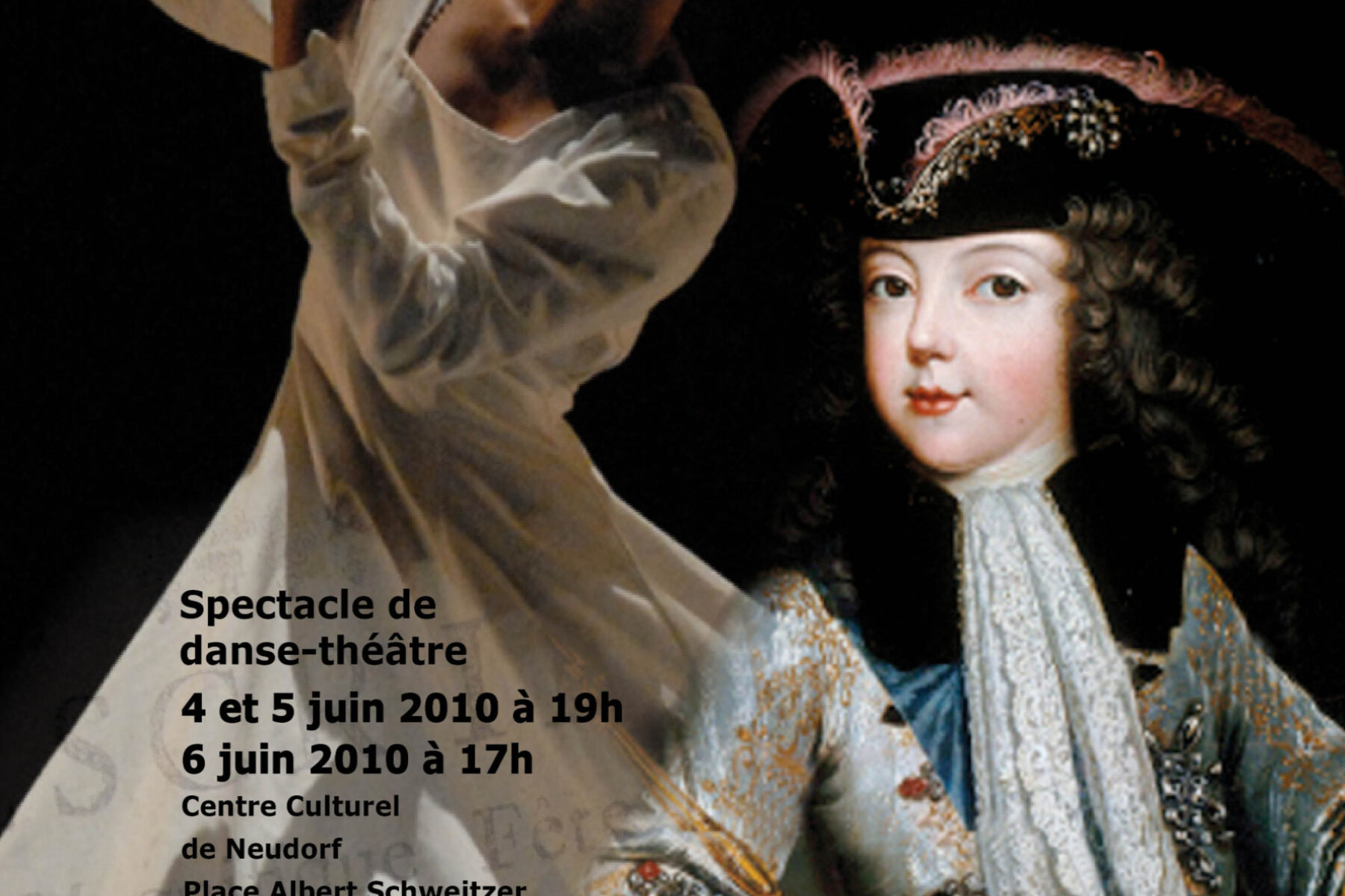 Il faut marier Louis IV - spectacle danse-théâtre - Irena Tatiboit -Artiste peintre, chorégraphe et éditrice à Strasbourg