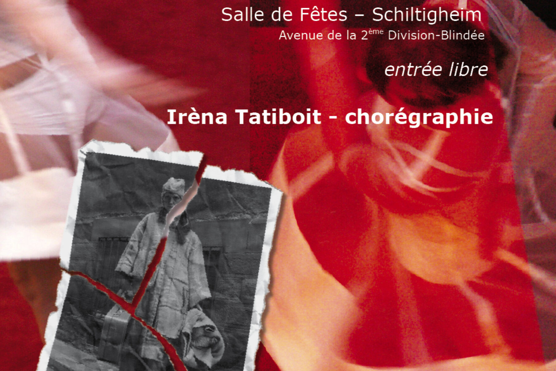 Imparfait fraternité - spectacle danse-théâtre - Irena Tatiboit - Artiste peintre, chorégraphe et éditrice à Strasbourg