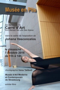 Musée en plis - spectacle danse-théâtre - Irena Tatiboit -Artiste peintre, chorégraphe et éditrice à Strasbourg