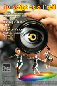 Au doigt et à l'oeil - spectacle danse-théâtre - Irena Tatiboit -Artiste peintre, chorégraphe et éditrice à Strasbourg