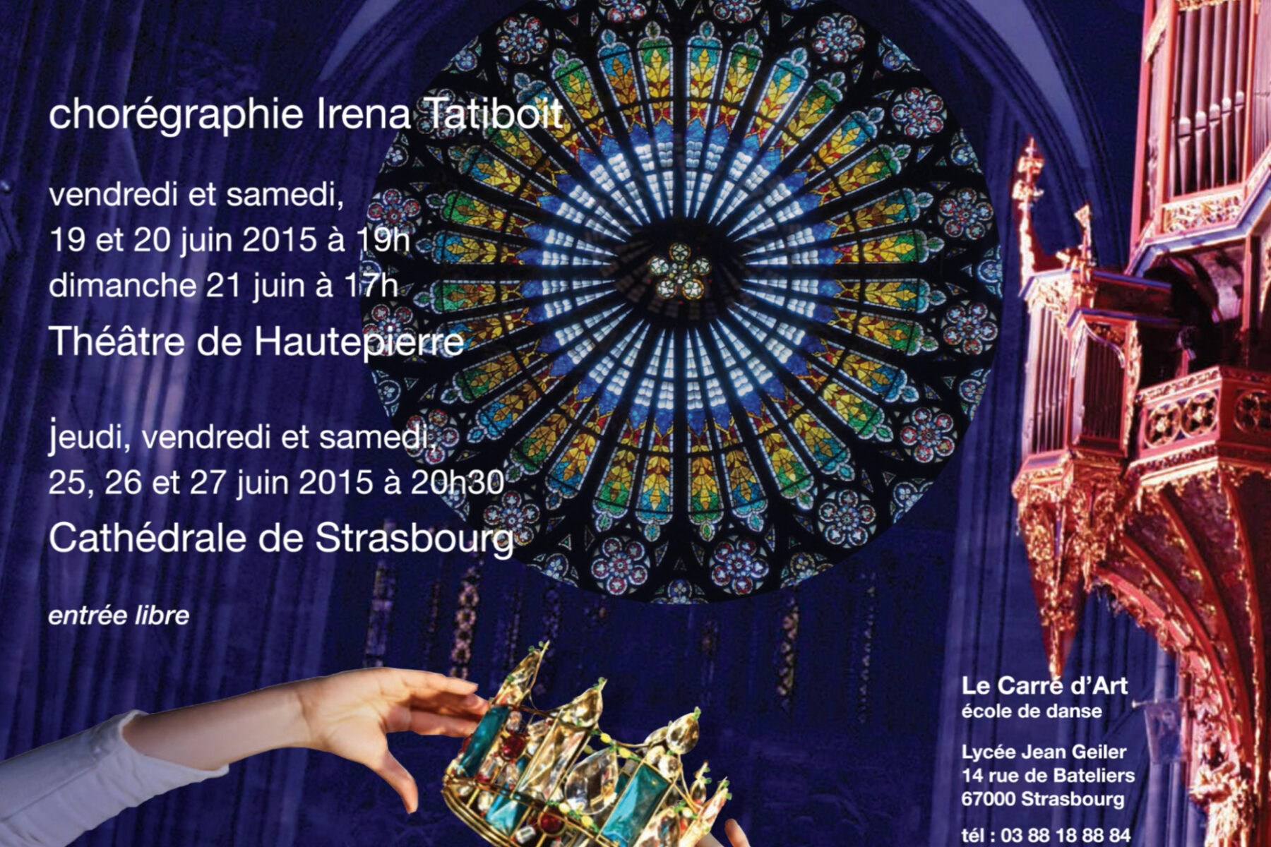 Il faut marier Maria - spectacle danse-théâtre - Irena Tatiboit -Artiste peintre, chorégraphe et éditrice à Strasbourg